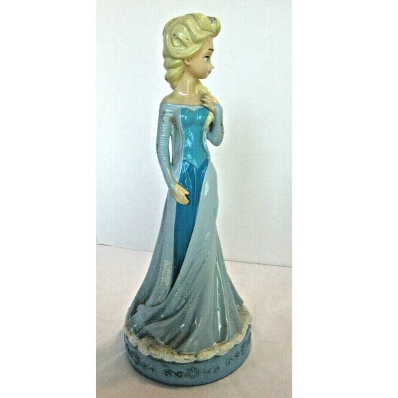 Anna & Elsa Disney Frozen Lot 2 Statues 12" Dolls Figurines British Exclusive - Picture 10 of 16